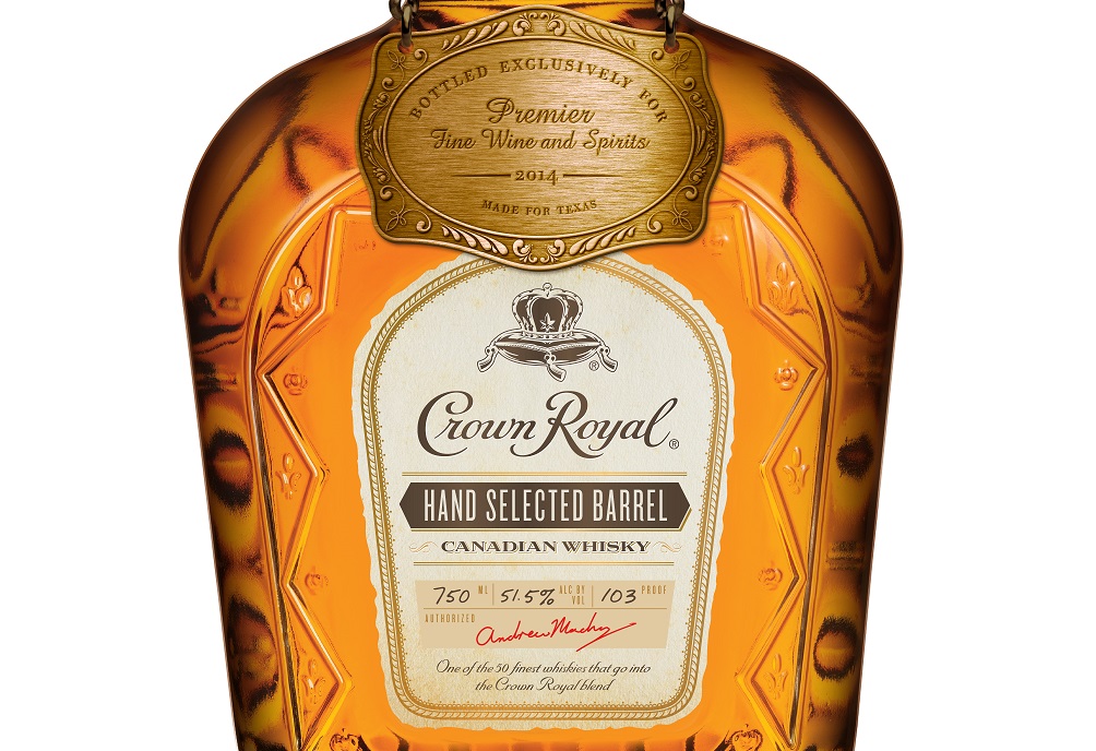 Crown Royal launches single barrel in Texas.